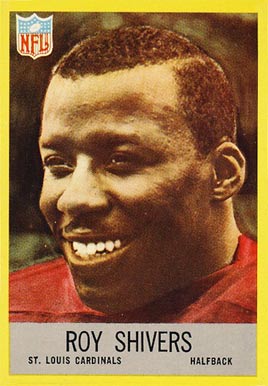 1967 Philadelphia Roy Shivers #164 Football Card