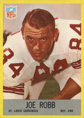 1967 Philadelphia Joe Robb #162 Football Card