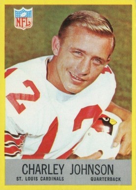 1967 Philadelphia Charlie Johnson #161 Football Card