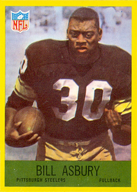 1967 Philadelphia Bill Asbury #146 Football Card