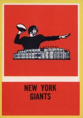 1967 Philadelphia New York Giants #120 Football Card
