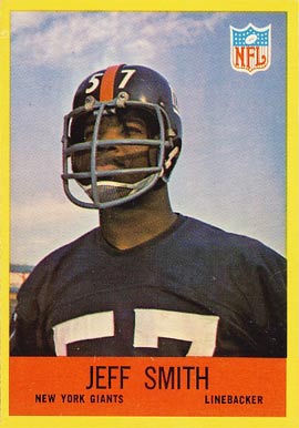 1967 Philadelphia Jeff Smith #118 Football Card