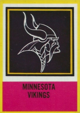 1967 Philadelphia Minnesota Vikings Team #108 Football Card