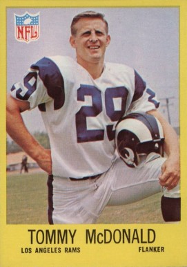 1967 Philadelphia Tommy McDonald #91 Football Card