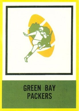 1967 Philadelphia Green Bay Packers Insignia #84 Football Card