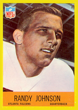 1967 Philadelphia Randy Johnson #4 Football Card