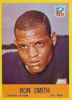1967 Philadelphia Ron Smith #10 Football Card