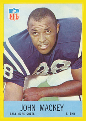 1967 Philadelphia John Mackey #20 Football Card