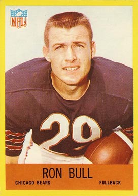 1967 Philadelphia Ron Bull #27 Football Card