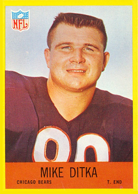 1967 Philadelphia Mike Ditka #29 Football Card