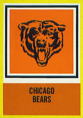 1967 Philadelphia Chicago Bears Insignia #36 Football Card