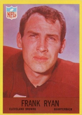 1967 Philadelphia Frank Ryan #44 Football Card