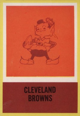 1967 Philadelphia Cleveland Browns Insignia #48 Football Card