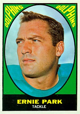 1967 Topps Ernie Park #83 Football Card