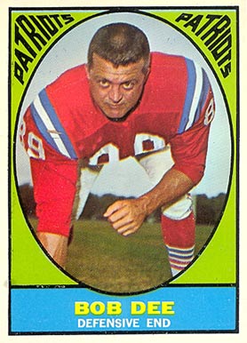 1967 Topps Bob Dee #14 Football Card