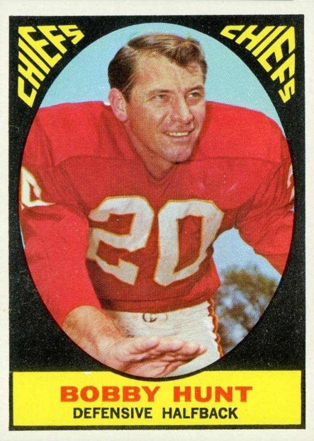 1967 Topps Bobby Hunt #62 Football Card