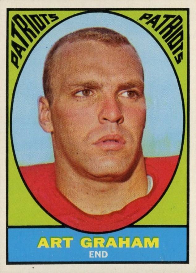 1967 Topps Art Graham #12 Football Card