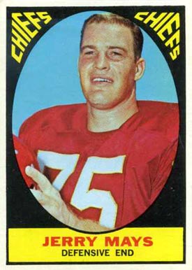 1967 Topps Jerry Mays #67 Football Card