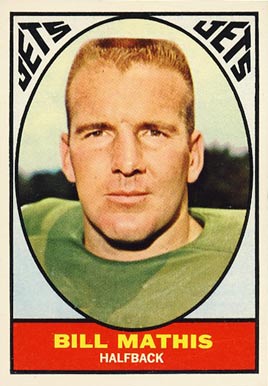 1967 Topps Bill Mathis #96 Football Card