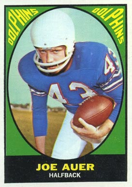 1967 Topps Joe Auer #79 Football Card