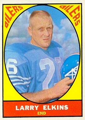 1967 Topps Larry Elkins #49 Football Card