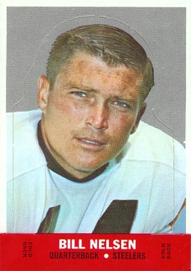 1968 Topps Stand-Ups Bill Nelsen # Football Card