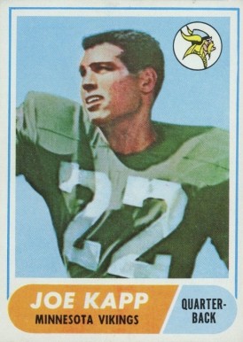 1968 Topps Joe Kapp #159 Football Card