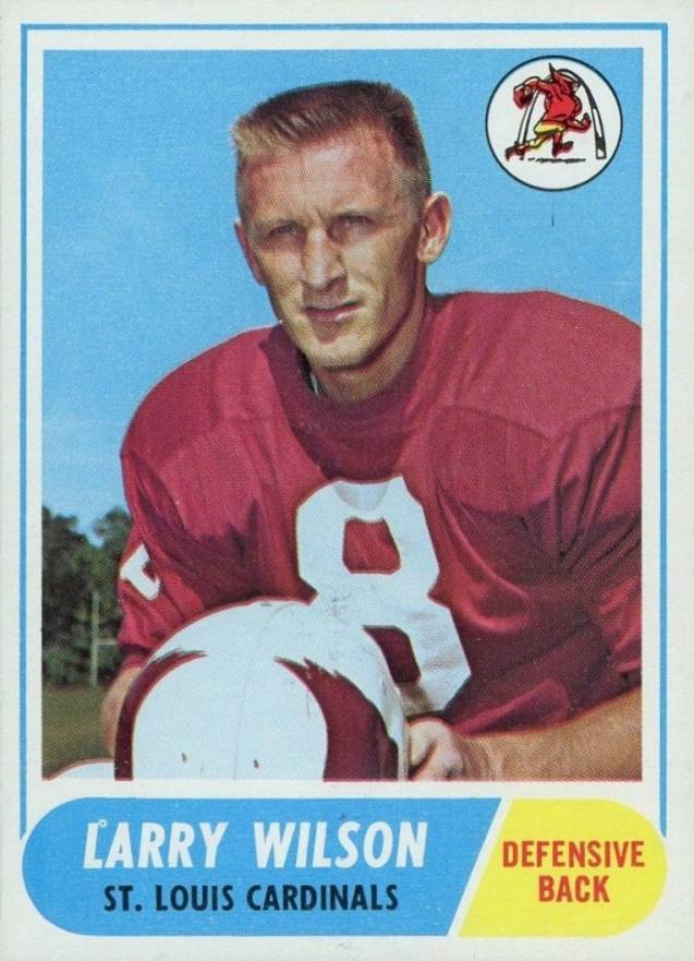 1968 Topps Larry Wilson #164 Football Card