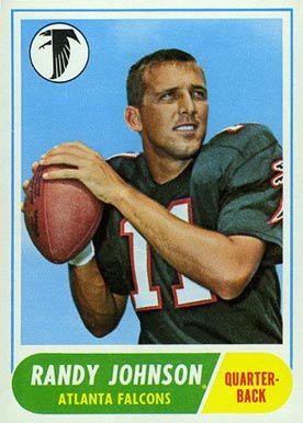 1968 Topps Randy Johnson #203 Football Card
