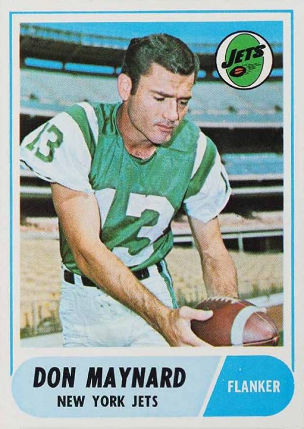 1968 Topps Don Maynard #169 Football Card