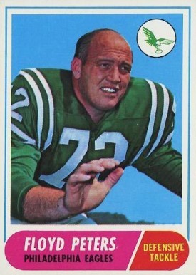 1968 Topps Floyd Peters #188 Football Card