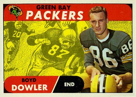 1968 Topps Boyd Dowler #105 Football Card