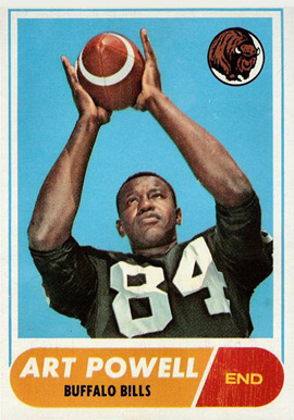 1968 Topps Art Powell #71 Football Card