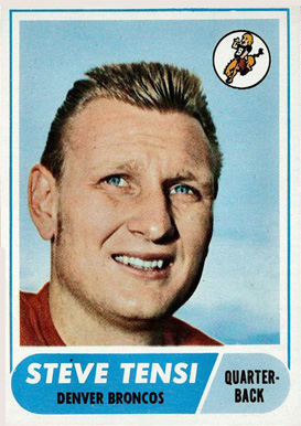 1968 Topps Steve Tensi #69 Football Card