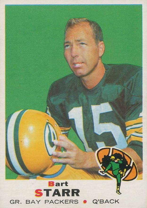 1969 Topps Bart Starr #215 Football Card