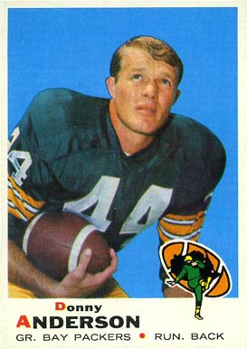 1969 Topps Donny Anderson #237 Football Card