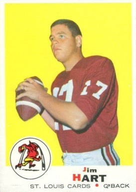 1969 Topps Jim Hart #200 Football Card