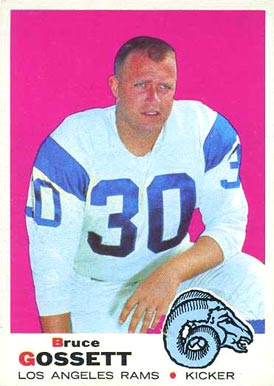 1969 Topps Bruce Gossett #194 Football Card