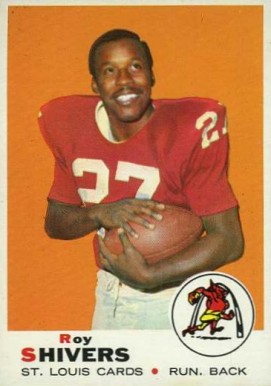 1969 Topps Roy Shivers #178 Football Card