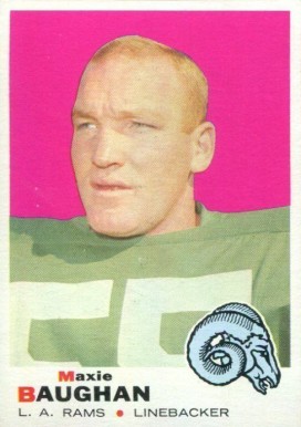 1969 Topps Maxie Baughan #169 Football Card