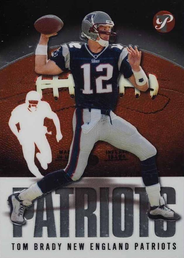 2003 Topps Pristine Tom Brady #26 Football Card