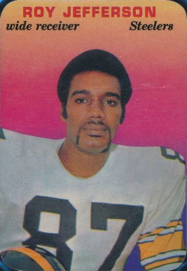1970 Topps Super Glossy Roy Jefferson #17 Football Card