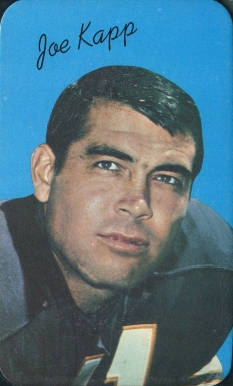 1970 Topps Super Joe Kapp #31 Football Card