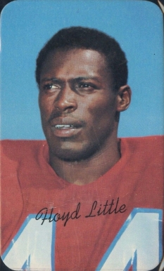 1970 Topps Super Floyd Little #2 Football Card
