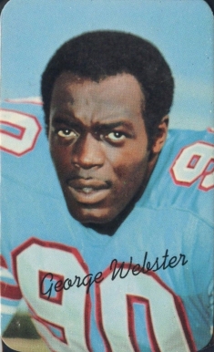 1970 Topps Super George Webster #34 Football Card