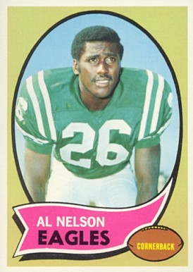 1970 Topps Al Nelson #141 Football Card
