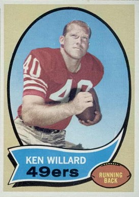 1970 Topps Ken Willard #217 Football Card