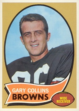 1970 Topps Gary Collins #169 Football Card
