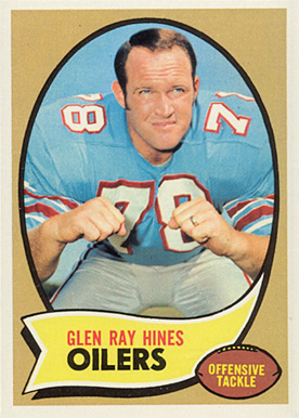 1970 Topps Glen Ray Hines #61 Football Card