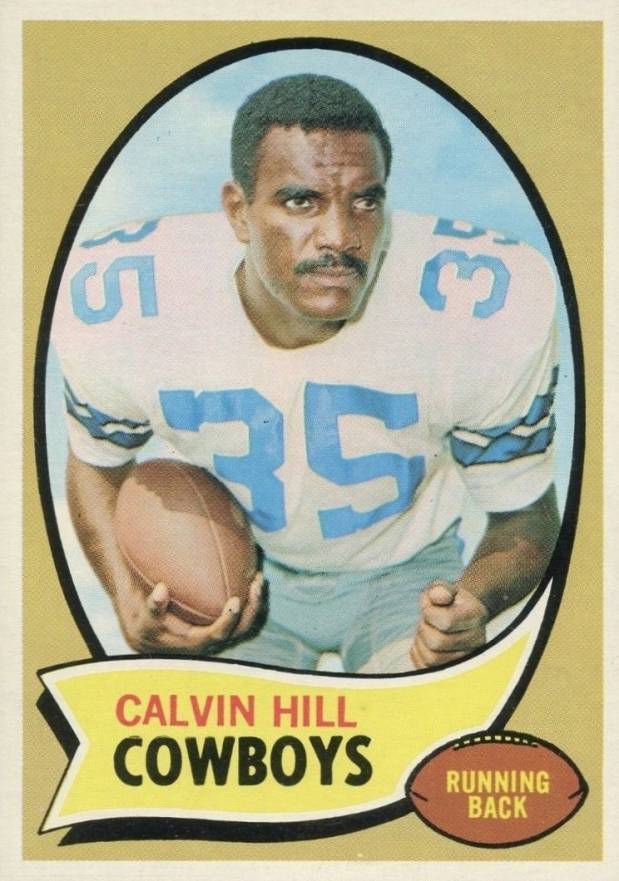 1970 Topps Calvin Hill #260r Football Card